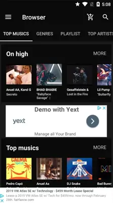 Fyzer Music android App screenshot 6